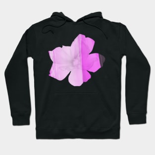 Pink abstract flower Hoodie